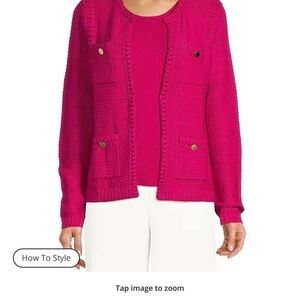 Lilly Pulitzer Pink Cardigan